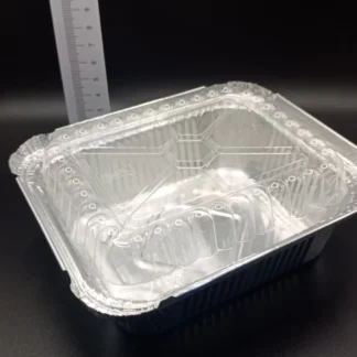 Envase Aluminio 420 Tapa Transparente Und